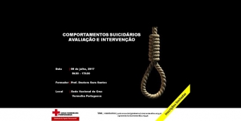 Inscri&ccedil;&otilde;es abertas para forma&ccedil;&atilde;o "Comportamentos Suicid&aacute;rios"